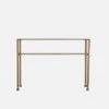 Jamel Metal/Glass Console Table Gold - Aiden Lane -Console Tables Sales unnamed file 2088