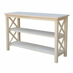 Hampton Console Table - International Concepts Gray/taupe -Console Tables Sales unnamed file 2117