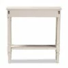Ariella Whitewashed 1 Drawer End Table White - Baxton Studio 2 Ariella Whitewashed 1 Drawer End Table White - Baxton Studio -Console Tables Sales unnamed file 2142