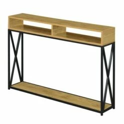 Tucson Deluxe Console Table with Shelf - Breighton Home White Faux Marble/white -Console Tables Sales unnamed file 2171
