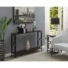 Omega Metal Frame Console Table - Breighton Home Cherry/black -Console Tables Sales unnamed file 2173