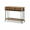 3 Drawer Kellyn Vintage Rustic Industrial Wood and Metal Console Table Brown/Black - Baxton Studio 1 3 Drawer Kellyn Vintage Rustic Industrial Wood and Metal Console Table Brown/Black - Baxton Studio -Console Tables Sales unnamed file 2206