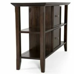 48" Normandy Solid Wood Console Sofa Table - Wyndenhall Brunette Brown -Console Tables Sales unnamed file 2219