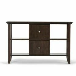 48" Normandy Solid Wood Console Sofa Table - Wyndenhall Brunette Brown -Console Tables Sales unnamed file 2221