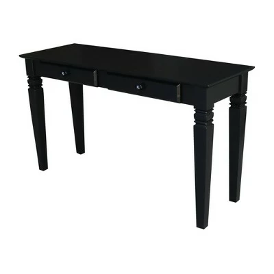 Java Console Table with 2 Drawers - International Concepts Black 13 Java Console Table with 2 Drawers - International Concepts Black - Image 11