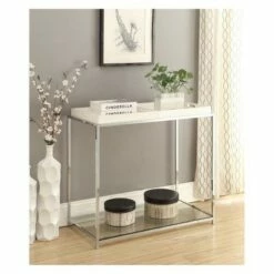Palm Beach Console Table White - Breighton Home -Console Tables Sales unnamed file 2263