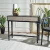 Estella 2 Drawers Console Table - Safavieh Black -Console Tables Sales unnamed file 2265