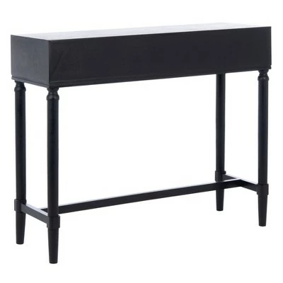 Estella 2 Drawers Console Table - Safavieh Black 8 Estella 2 Drawers Console Table - Safavieh Black - Image 6