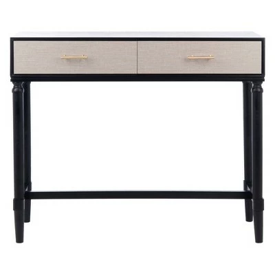 Estella 2 Drawers Console Table - Safavieh Black 14 Estella 2 Drawers Console Table - Safavieh Black - Image 12