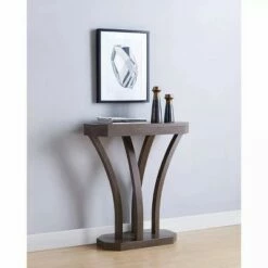 Dennis Console Table Walnut Oak - HOMES: Inside + Out