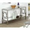 Nora Console Table Chrome - HOMES: Inside + Out -Console Tables Sales unnamed file 2355