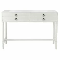 Aliyah 4 Drawers Console Table - Safavieh White -Console Tables Sales unnamed file 2373