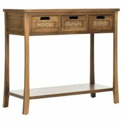Autum 3 Drawer Console - Safavieh Brown 8 Autum 3 Drawer Console - Safavieh Brown -Console Tables Sales unnamed file 2386