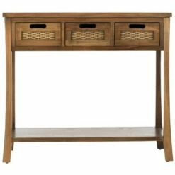 Autum 3 Drawer Console - Safavieh Brown 10 Autum 3 Drawer Console - Safavieh Brown -Console Tables Sales unnamed file 2388
