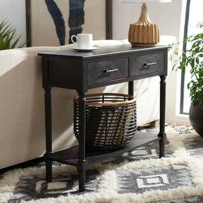 Peyton 2 Drawer Console Table - Safavieh 3 Peyton 2 Drawer Console Table - Safavieh