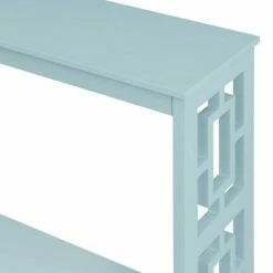 Town Square Console Table with Shelf Sea Foam - Breighton Home -Console Tables Sales unnamed file 2433