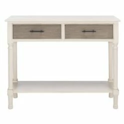Ryder 2 Drawers Console Table - Safavieh Distressed Gray -Console Tables Sales unnamed file 2460