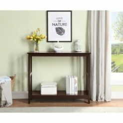 Breighton Home Mission Console Table - Johar Furniture Espresso -Console Tables Sales unnamed file 2463
