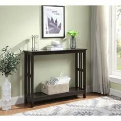 Breighton Home Mission Console Table - Johar Furniture Espresso -Console Tables Sales unnamed file 2466