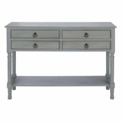 Haines 4 Drawers Console Table - Safavieh Greige -Console Tables Sales unnamed file 2535