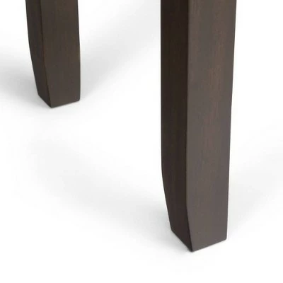 60" Stratford End Table Russet Mahogany Brown - WyndenHall 5 60" Stratford End Table Russet Mahogany Brown - WyndenHall - Image 3