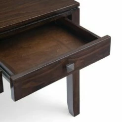 60" Stratford End Table Russet Mahogany Brown - WyndenHall 13 60" Stratford End Table Russet Mahogany Brown - WyndenHall -Console Tables Sales unnamed file 2563