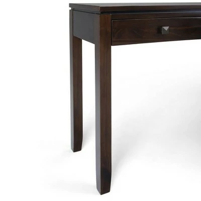 60" Stratford End Table Russet Mahogany Brown - WyndenHall 8 60" Stratford End Table Russet Mahogany Brown - WyndenHall - Image 6