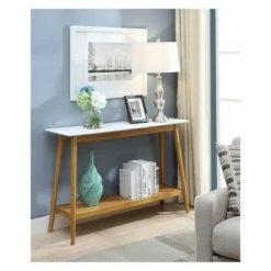 Oslo Console Table White - Breighton Home