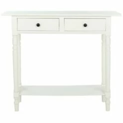 Baxter Console Table - Safavieh White -Console Tables Sales unnamed file 259
