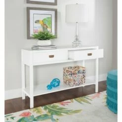 Peggy Console Table White - Linon -Console Tables Sales unnamed file 2598