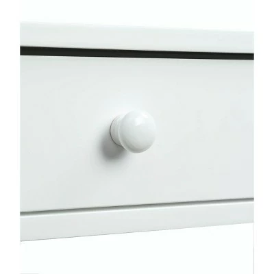 Omega 1 Drawer Console Table White - Breighton Home 4 Omega 1 Drawer Console Table White - Breighton Home - Image 2