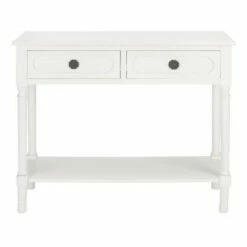 Allura 2 Drawers Console Table - Safavieh Distressed White -Console Tables Sales unnamed file 2623