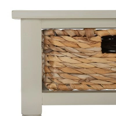 Christa Console Table With Storage - Vintage Grey - Safavieh 9 Christa Console Table With Storage - Vintage Grey - Safavieh - Image 7