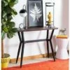 Andrew Modern Console Table Oak - Safavieh