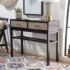 Ajana 2 Drawers Console Table - Safavieh Black