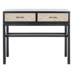 Ajana 2 Drawers Console Table - Safavieh Black -Console Tables Sales unnamed file 2747