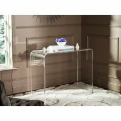 Jenny Console Table Clear - Safavieh