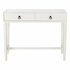Aliyah 2 Drawers Console Table - Safavieh White -Console Tables Sales unnamed file 2810