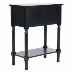 Primrose 3 Drawers Console Table Black - Safavieh -Console Tables Sales unnamed file 2817