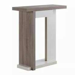 Nebra 3 Shelf Console Table Dark Taupe - HOMES: Inside + Out -Console Tables Sales unnamed file 2827