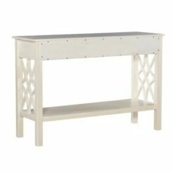 Whitley Antique Console Table White - Linon 18 Whitley Antique Console Table White - Linon -Console Tables Sales unnamed file 2835
