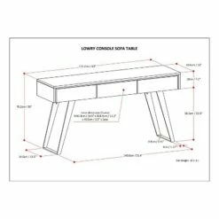 60" Mitchell Solid Acacia Wood Console Sofa Table Distressed Charcoal Brown - WyndenHall 17 60" Mitchell Solid Acacia Wood Console Sofa Table Distressed Charcoal Brown - WyndenHall -Console Tables Sales unnamed file 2888