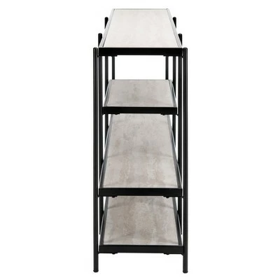 Petra 3 Tier Console Table Beige - Safavieh 5 Petra 3 Tier Console Table Beige - Safavieh - Image 3