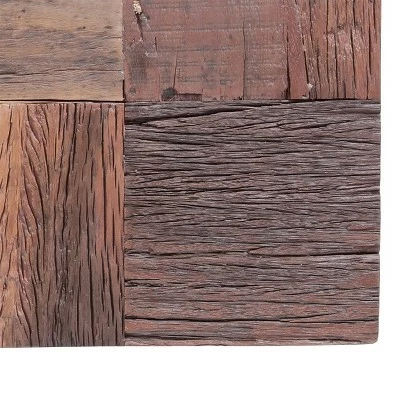 Pendroy Boho Glam Handcrafted Wood Console Table Natural/Silver - Christopher Knight Home 6 Pendroy Boho Glam Handcrafted Wood Console Table Natural/Silver - Christopher Knight Home - Image 4