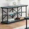 Tullymore Shelf Base Sofa Table - miBasics Antique White/black -Console Tables Sales unnamed file 292