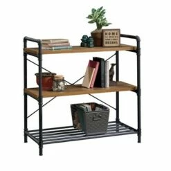 Iron City Anywhere Console Checked Oak - Sauder -Console Tables Sales unnamed file 2987