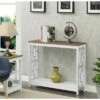 Town Square Console Table with Shelf Driftwood/White - Breighton Home -Console Tables Sales unnamed file 3031