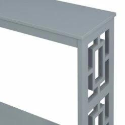 Town Square Console Table with Shelf Gray - Breighton Home -Console Tables Sales unnamed file 3043