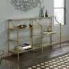 International Luxury Console Table Satin Gold/Clear Glass Finish - Sauder 2 International Luxury Console Table Satin Gold/Clear Glass Finish - Sauder -Console Tables Sales unnamed file 3068