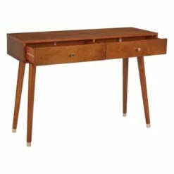 Cupertino Console Table Light Walnut - OSP Home Furnishings -Console Tables Sales unnamed file 307